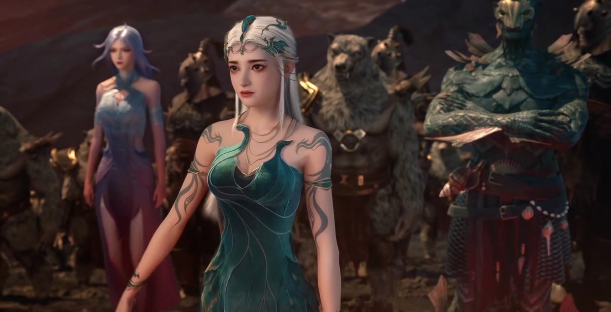 遮天:秦瑶建模被吐槽,面部表情奇异,漫迷表示激情戏或将不再!