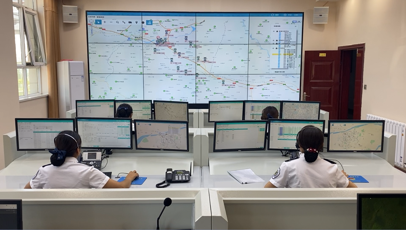 酒泉市120紧急救援指挥调度中心启动试运行