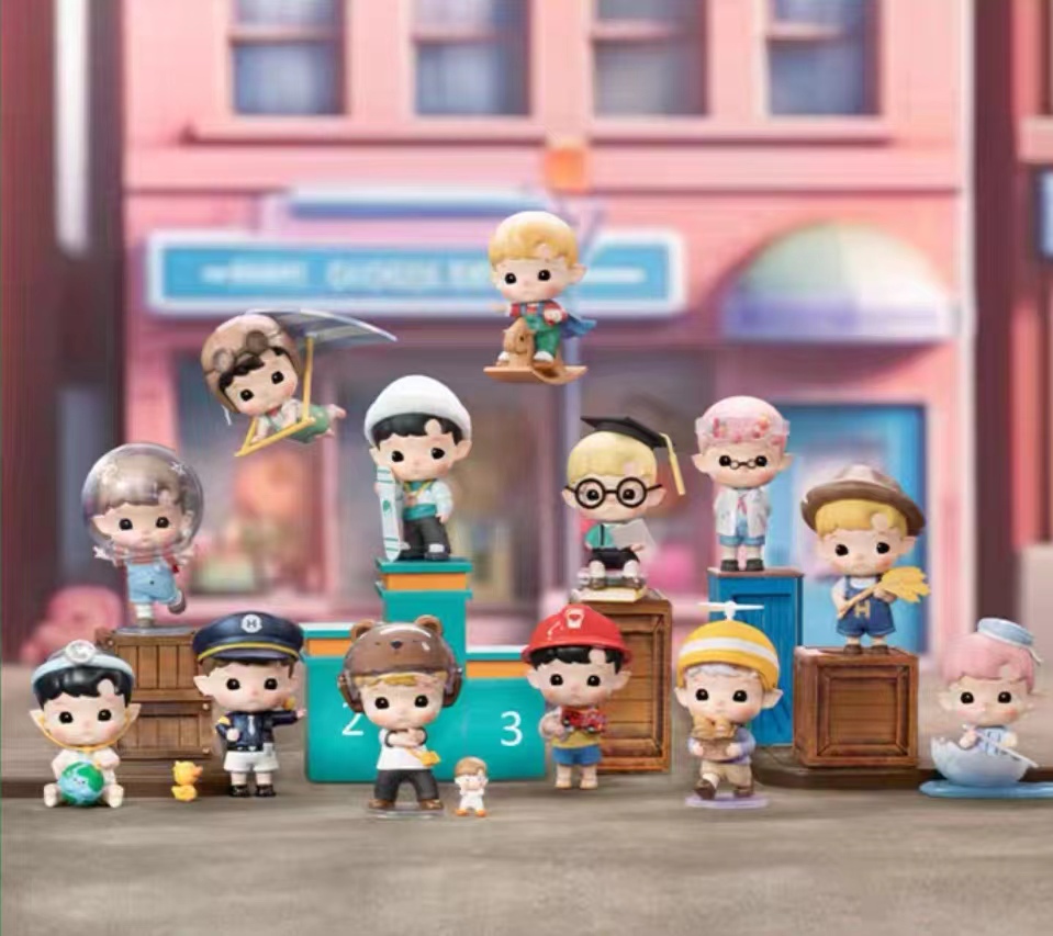 hacipupu小小英雄系列手办盲盒创意潮流摆件!popmart 泡泡玛特