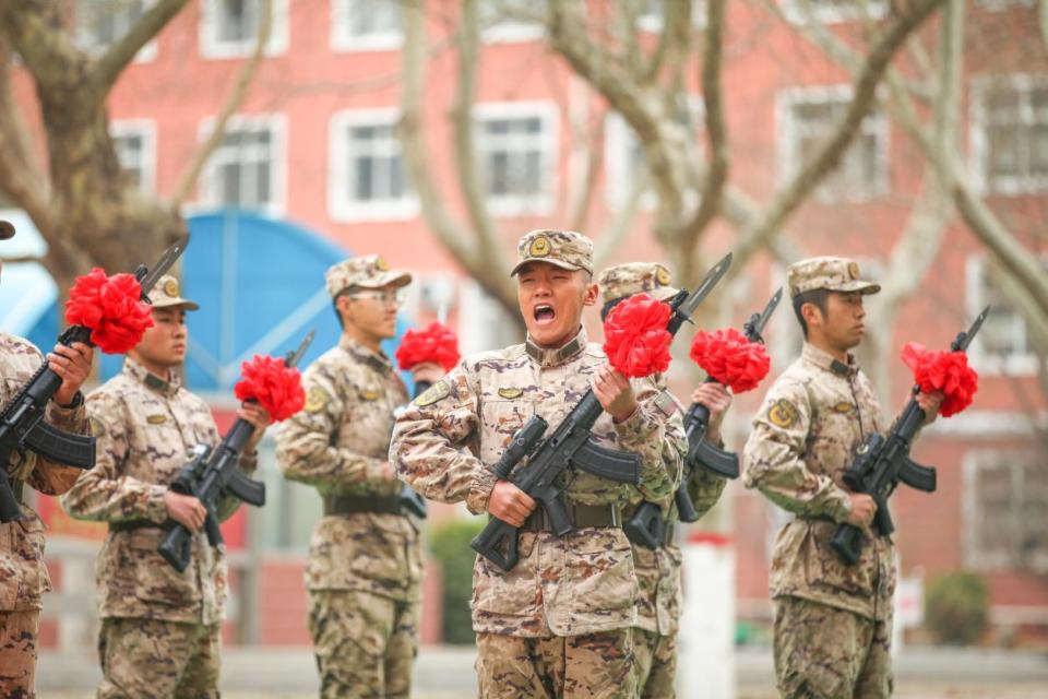 武警第一机动总队定州图片