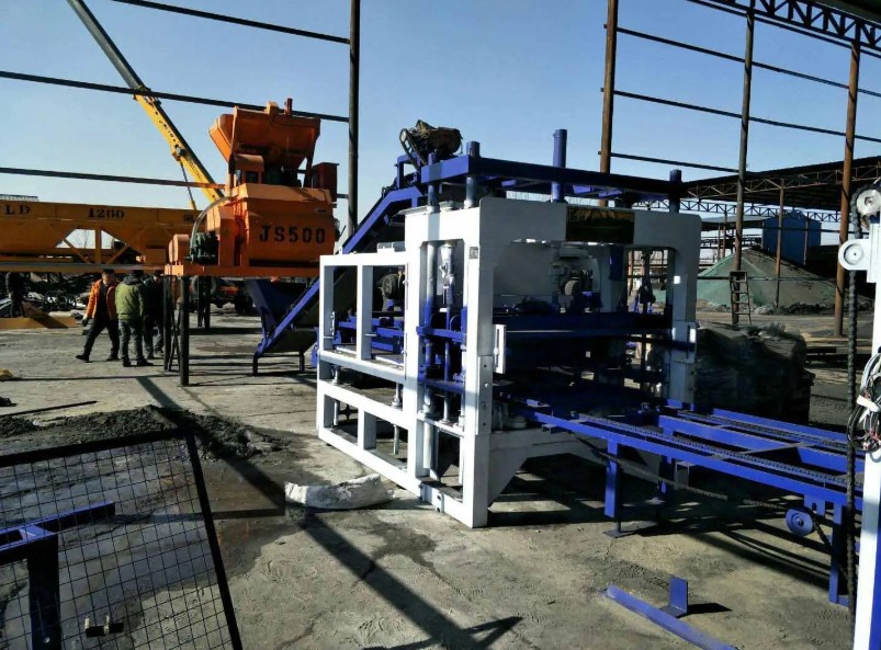 彩色路面水泥制砖机