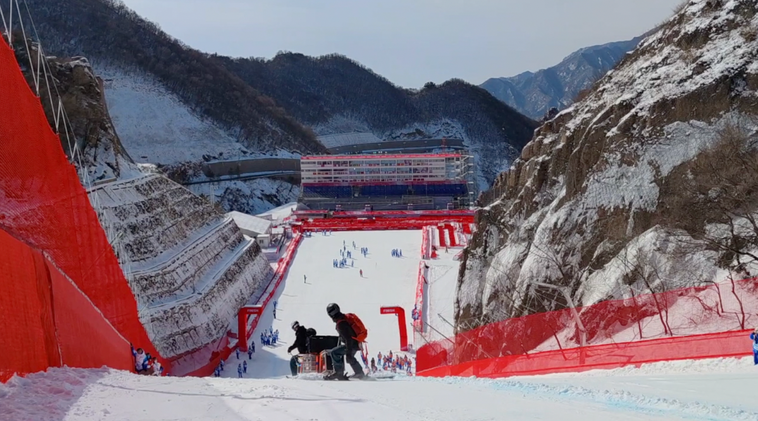 国家高山滑雪中心依托图片