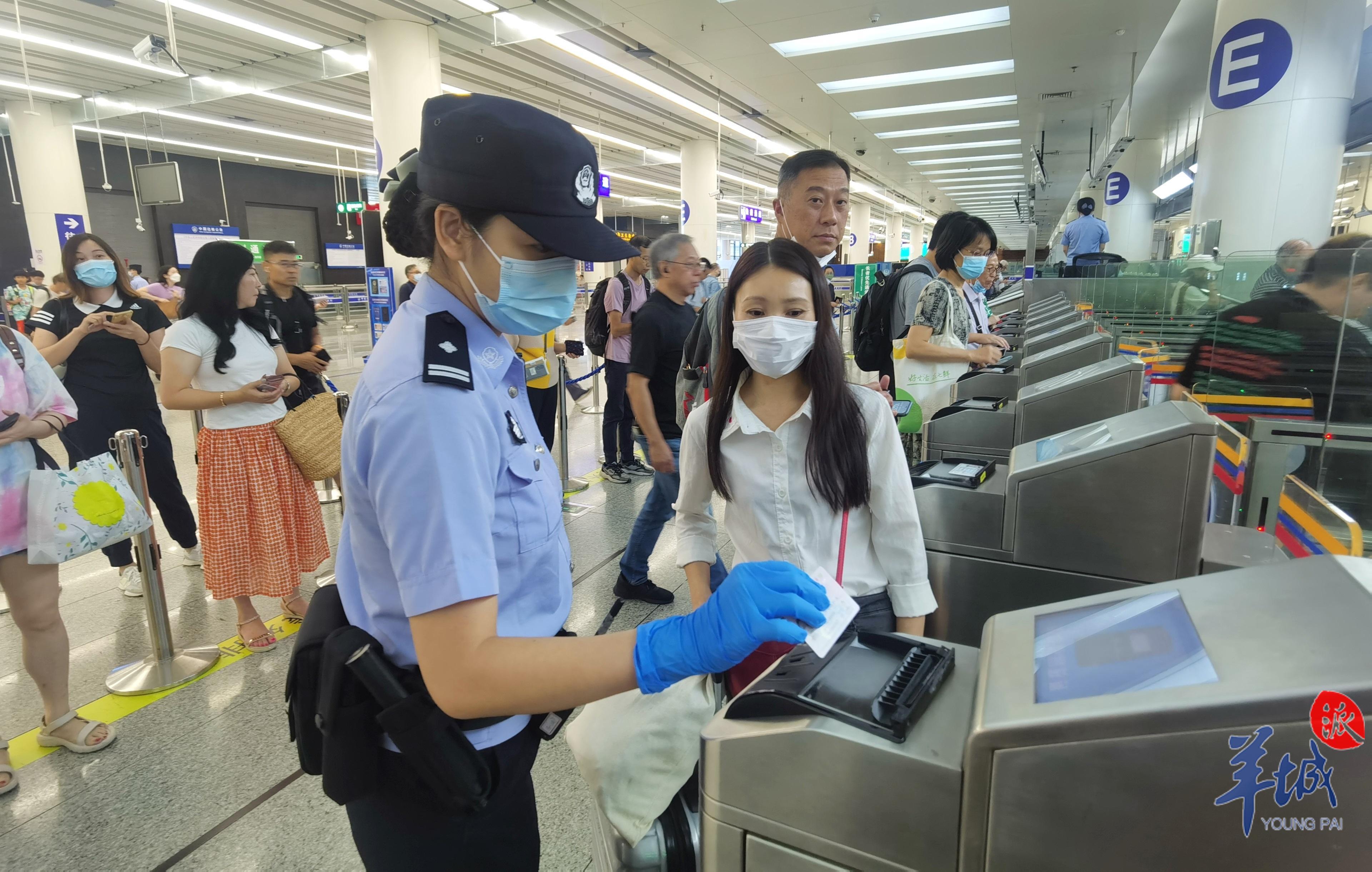 深圳皇岗,福田口岸连续两天刷新单日多项出入境客流量最高纪录