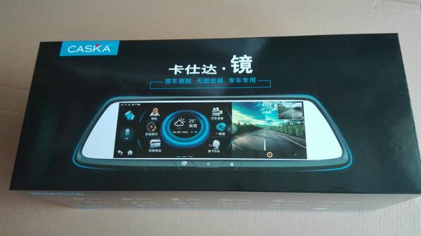 卡仕达行车记录仪可以在中控屏幕显示吗?