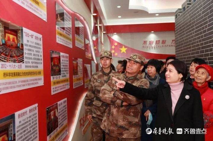 泰安市妇联与71770部队联合开展 "双拥共建"主题党日活动