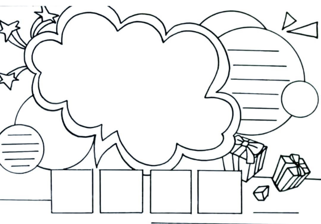 亲子手绘diy手抄报与读书卡模板方法详解