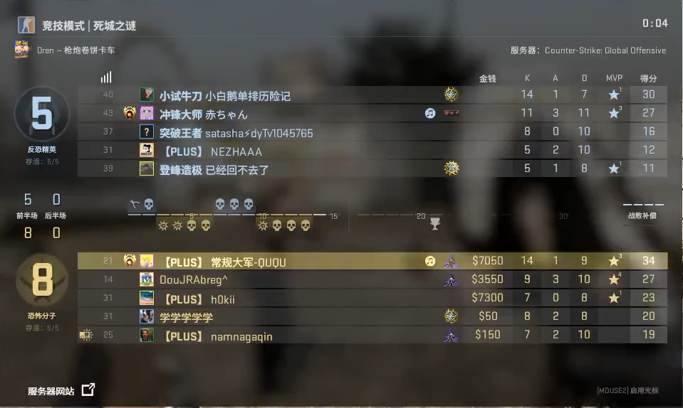csgo:佳慧倒水堪比神药,ququ常规操作回来了!