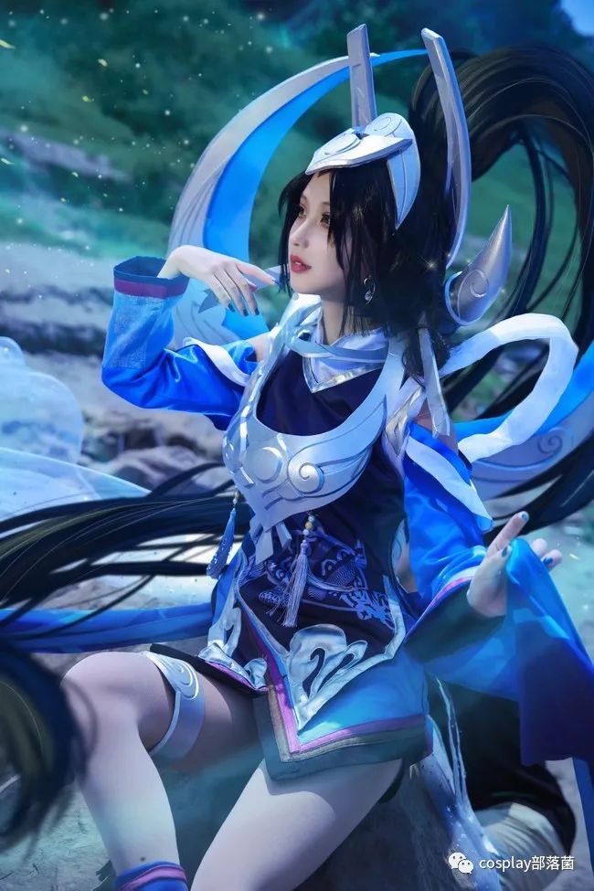 cos:王者荣耀女娲朔望之晖cos正片