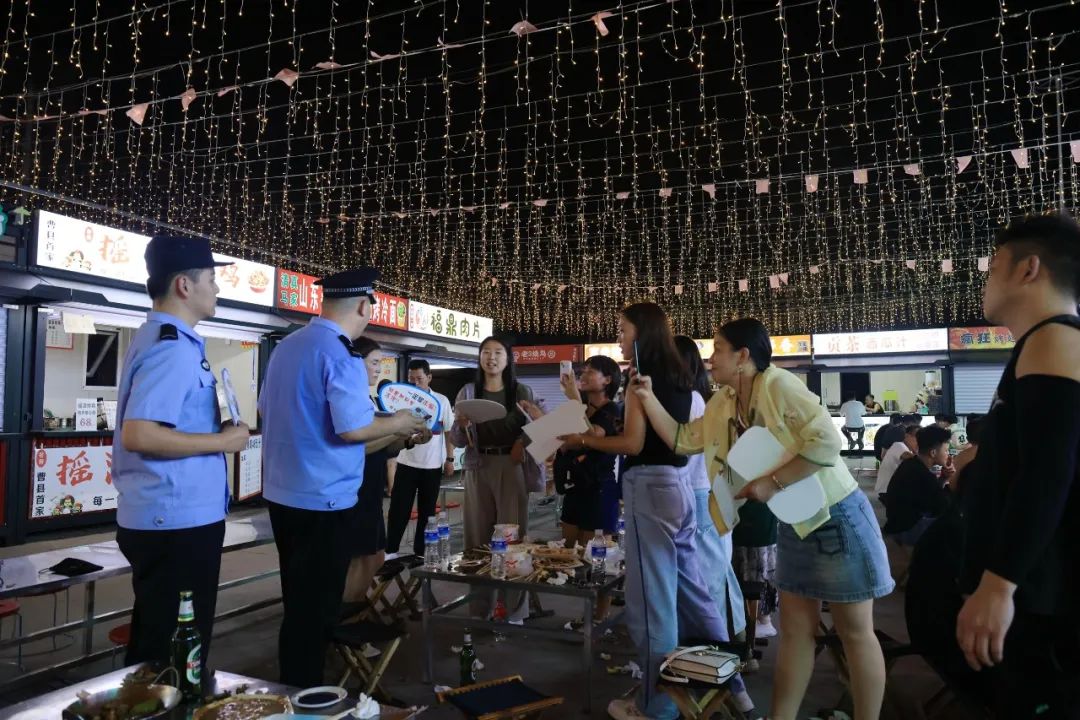 第二次全警出击曹县公安夏夜再行动