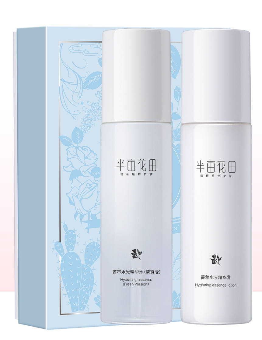 鹿粉好物:国货之光!半亩花田保湿水乳来咯