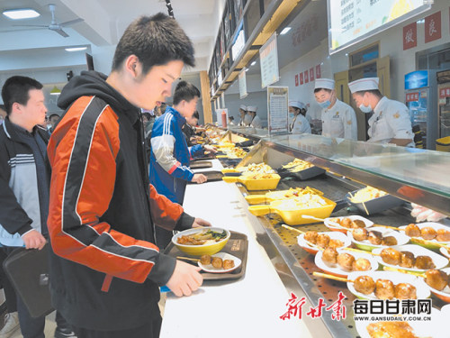 兰州财经大学 食堂图片