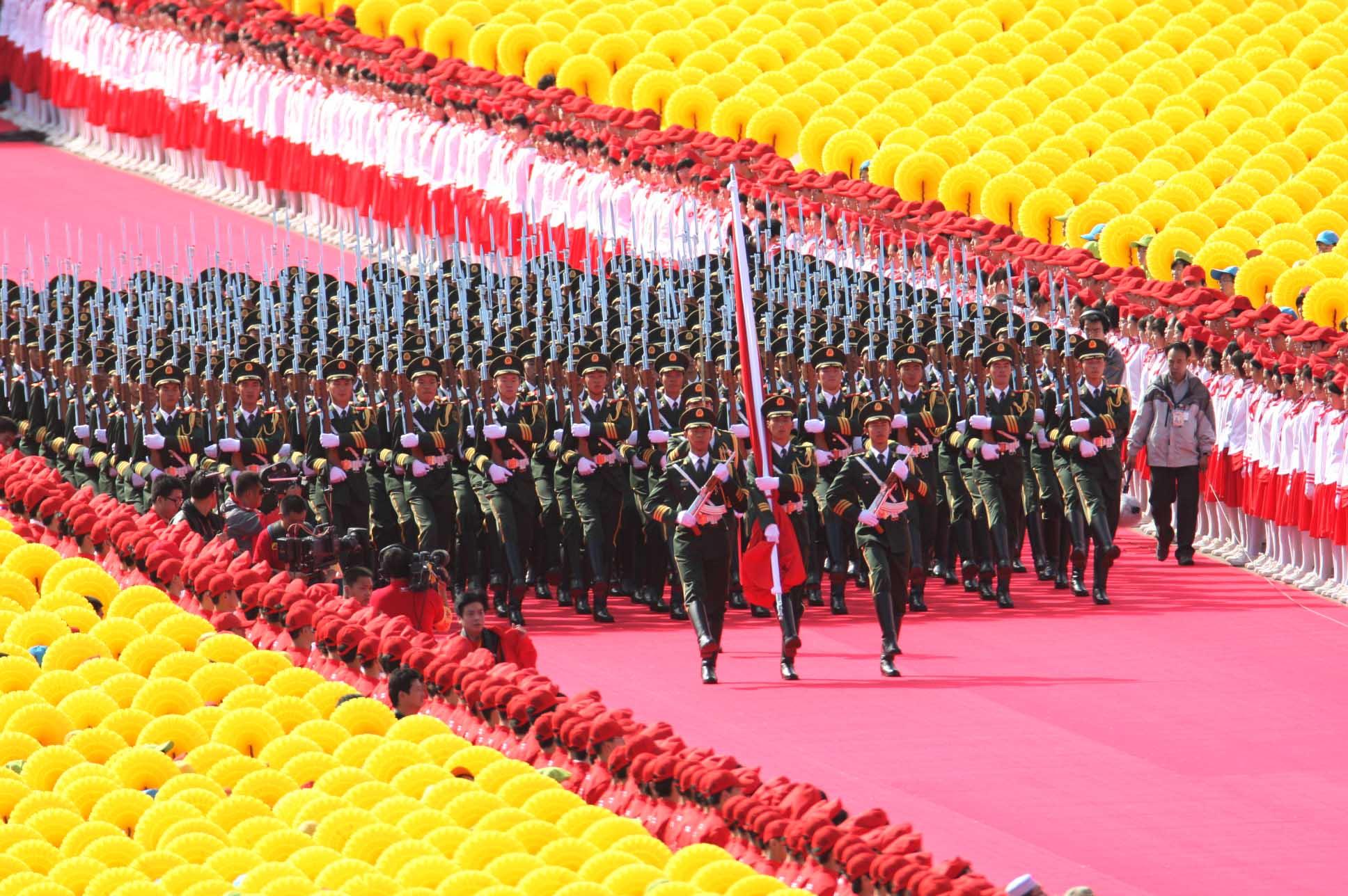 三军仪仗队阅兵壁纸图片