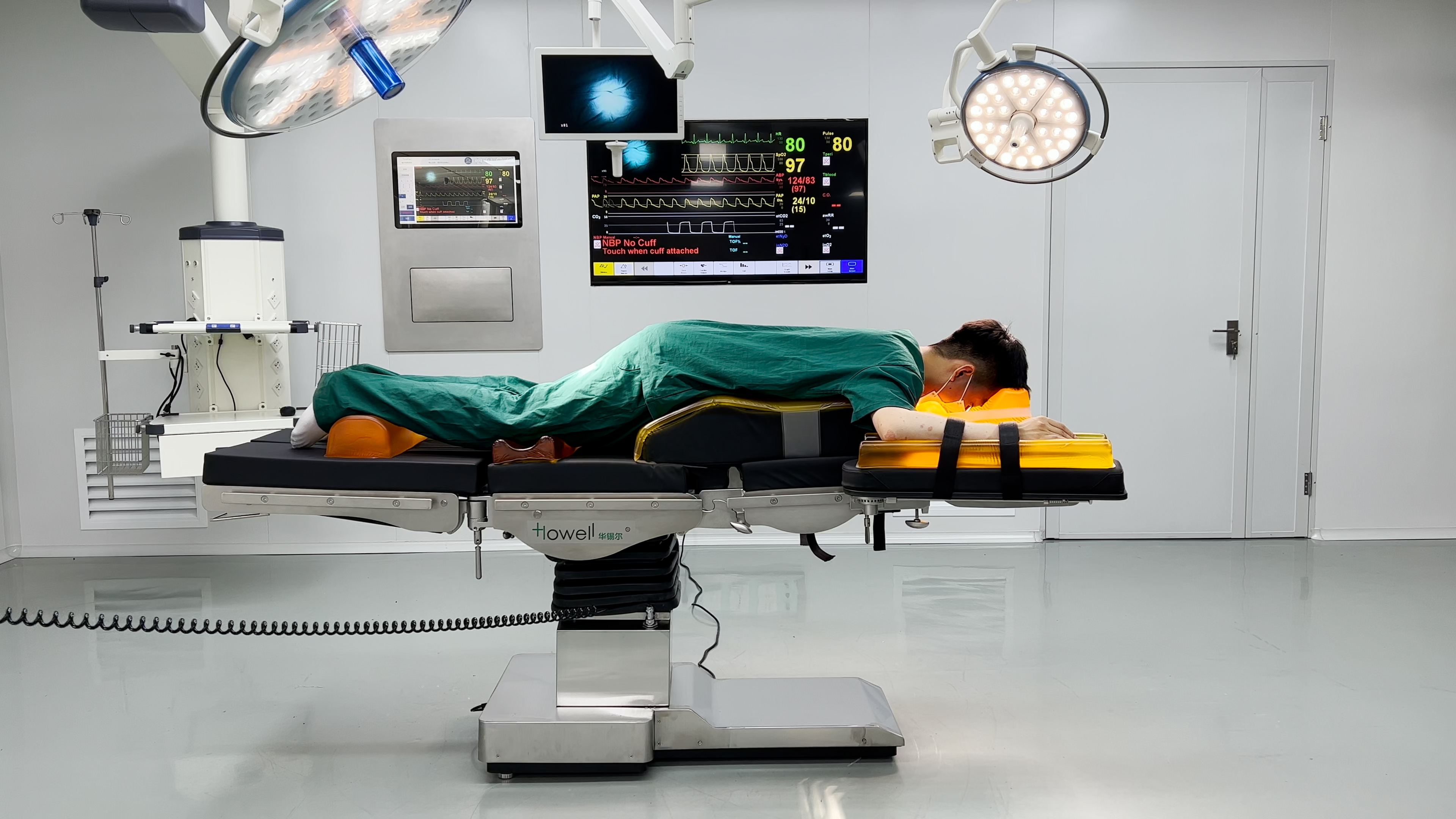 术中ct需要的手术床-复合手术床