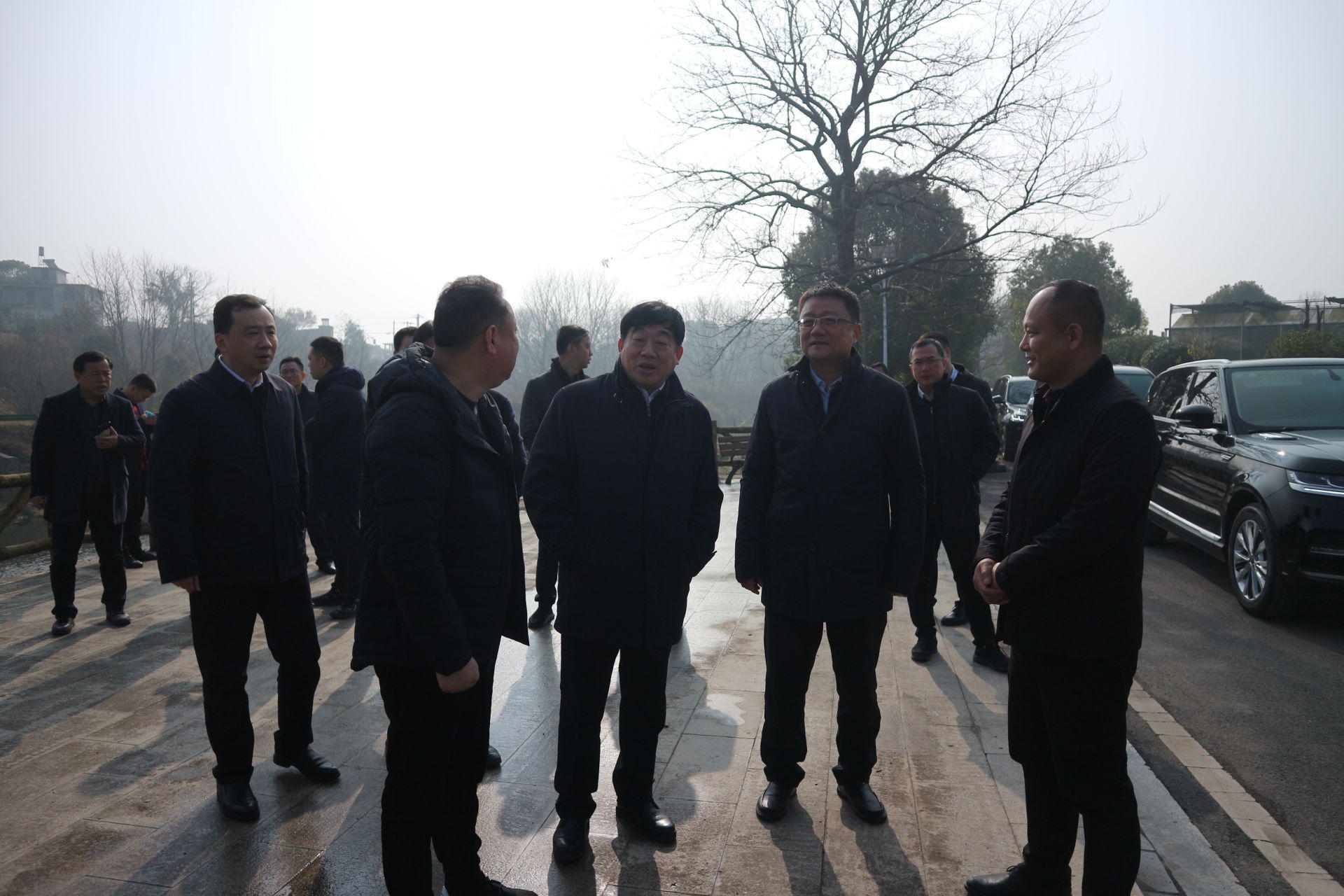 朱汉桥一行来我市调研"四好农村路"建设情况——完善优化路网结构加快