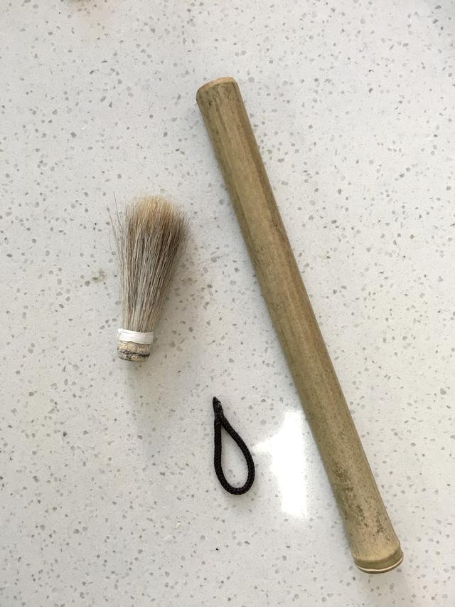 毛笔diy 想不想试试?
