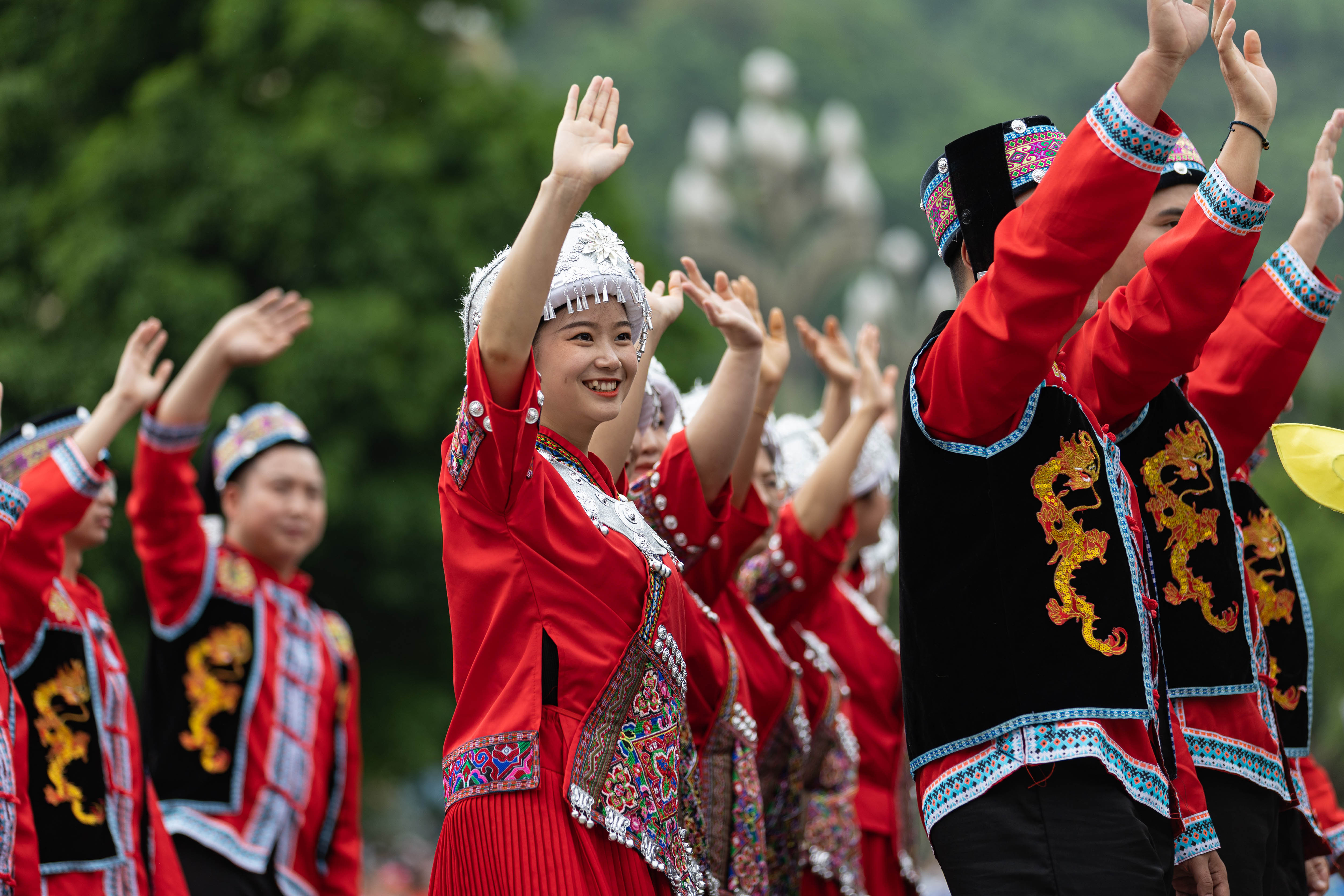 兴文花山节图片