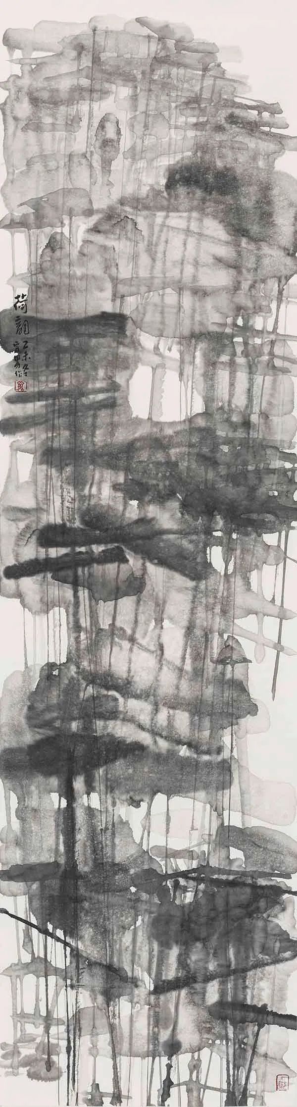 乔宜男|水墨琉璃,清新放纵