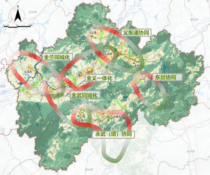 新版東陽城市總體規劃發佈,中心城區除了主城區,還有店,巍山,南馬最新