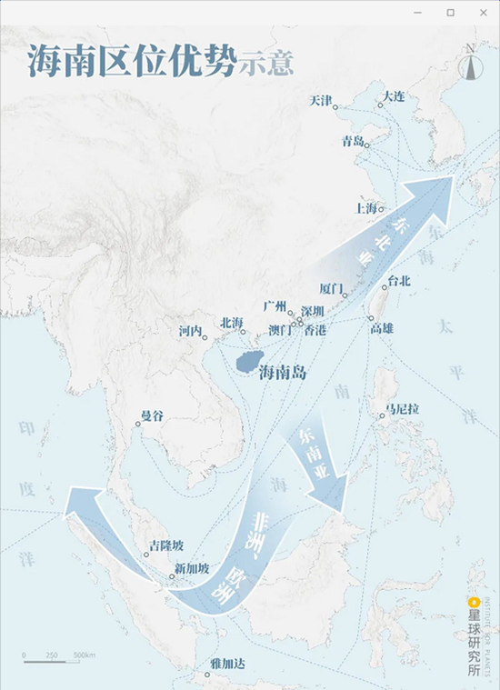 海南自贸港港口分布图图片