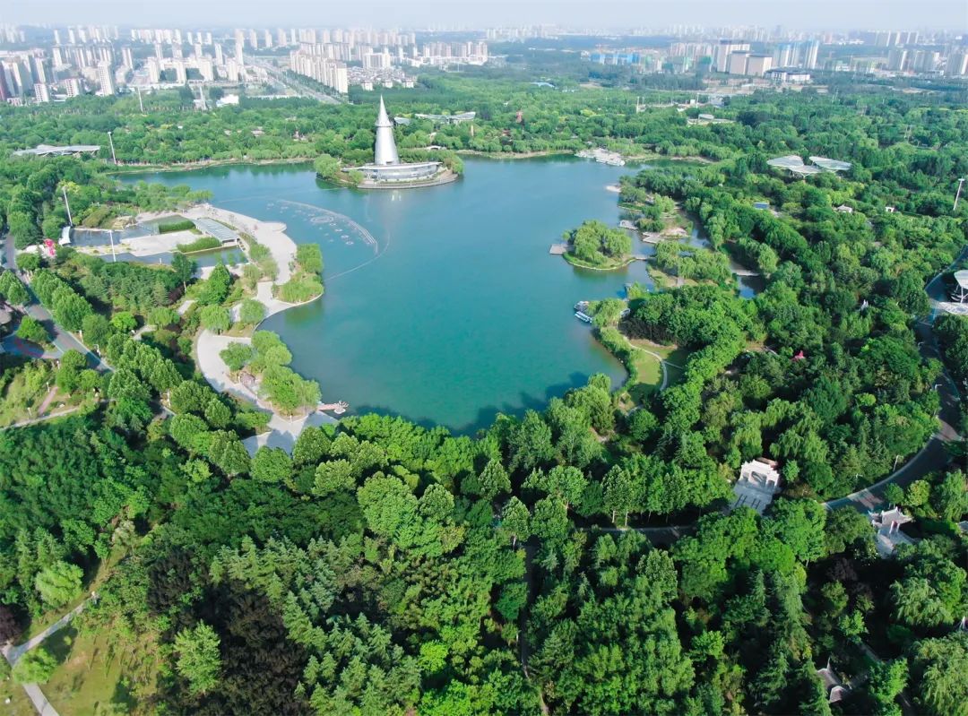 夏游郑州绿博园 寻一抹风雅清凉