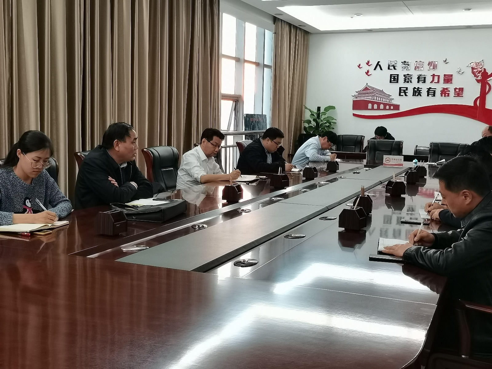 淇县副县长王斌组织召开生态环境工作推进会