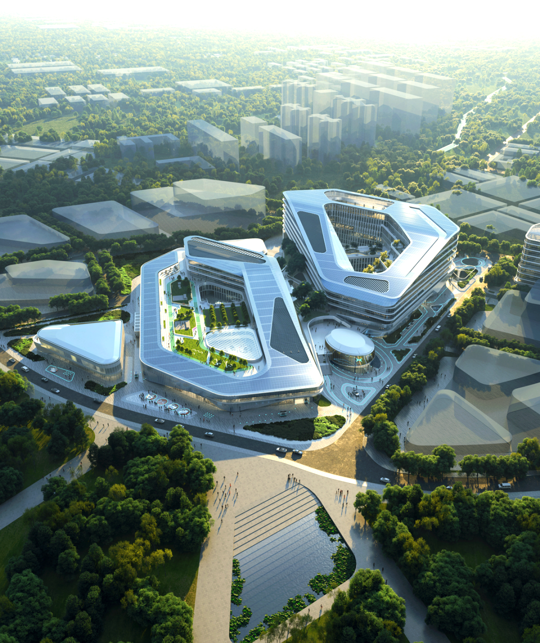 小鹏汽车新总部大楼:探索未来出行方式的智慧建筑新篇章