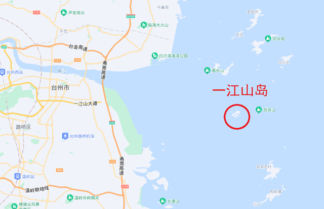 江山岛地图图片