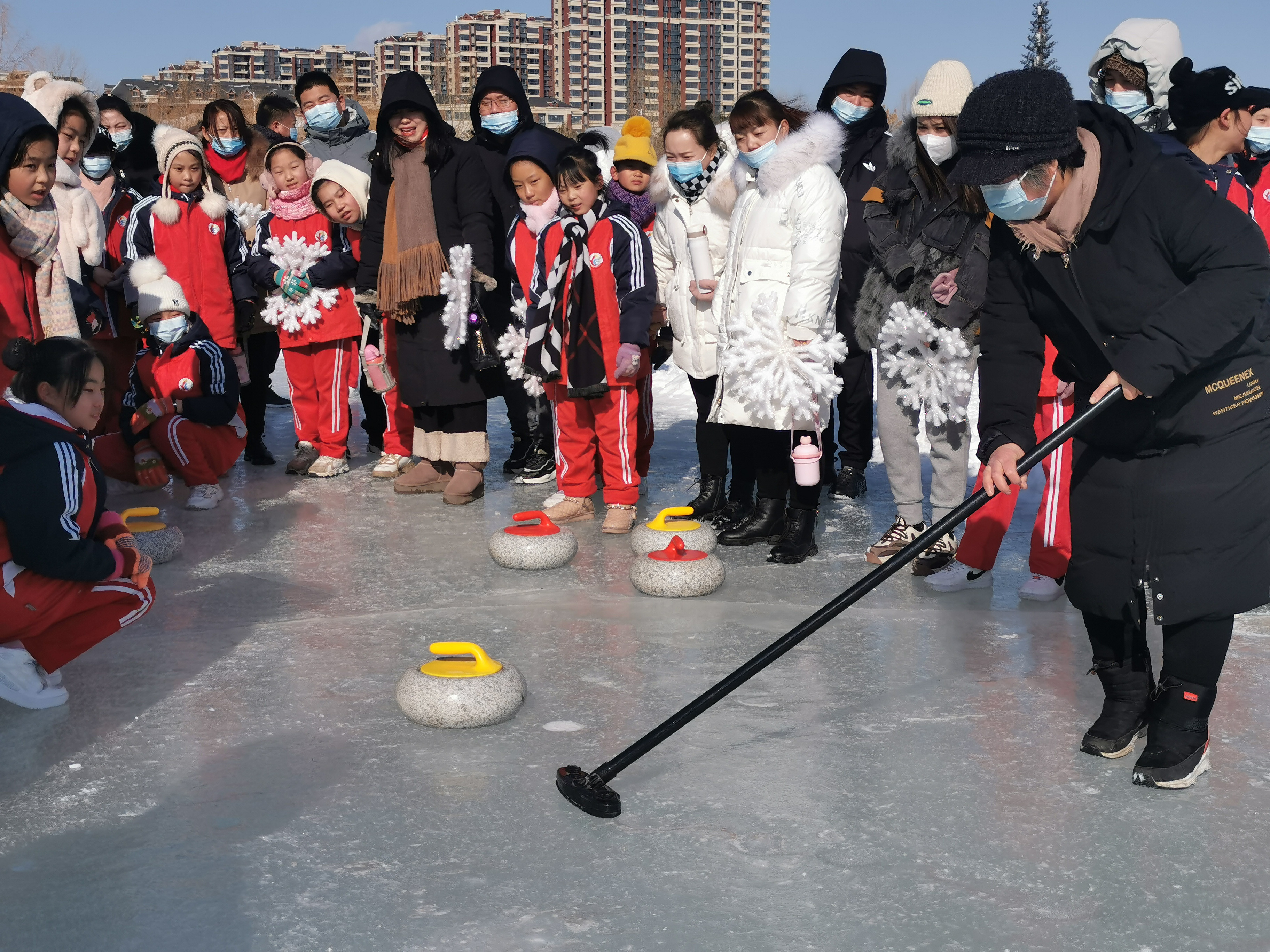 廊坊御龙河冰雪嘉年华图片