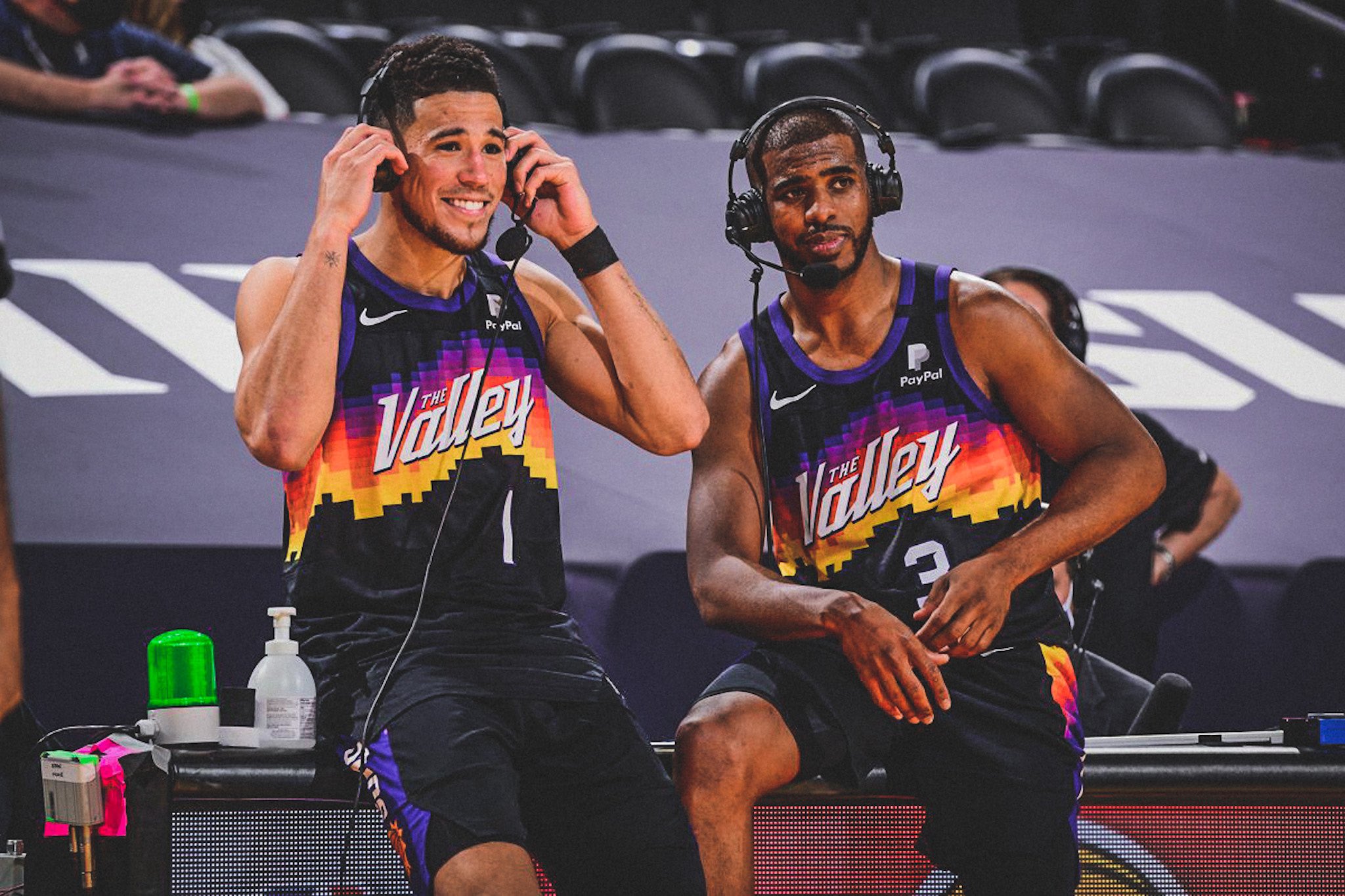 布克球技掌控不住模特女友 太阳是cp3的球队 两亲密人妨碍他拿mvp