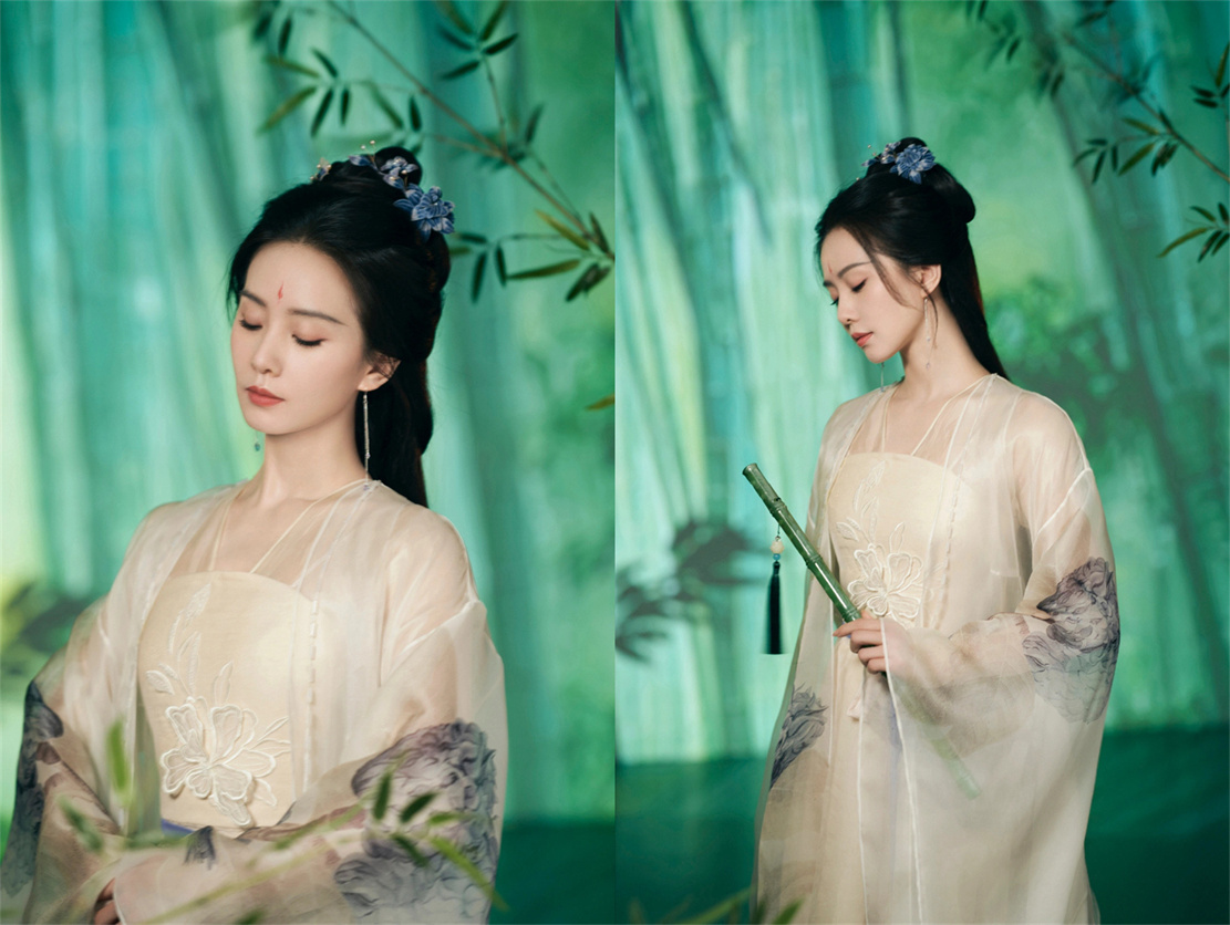 狐妖小红娘竹业篇官宣,刘诗诗东方淮竹造型曝光,古装美人实锤了