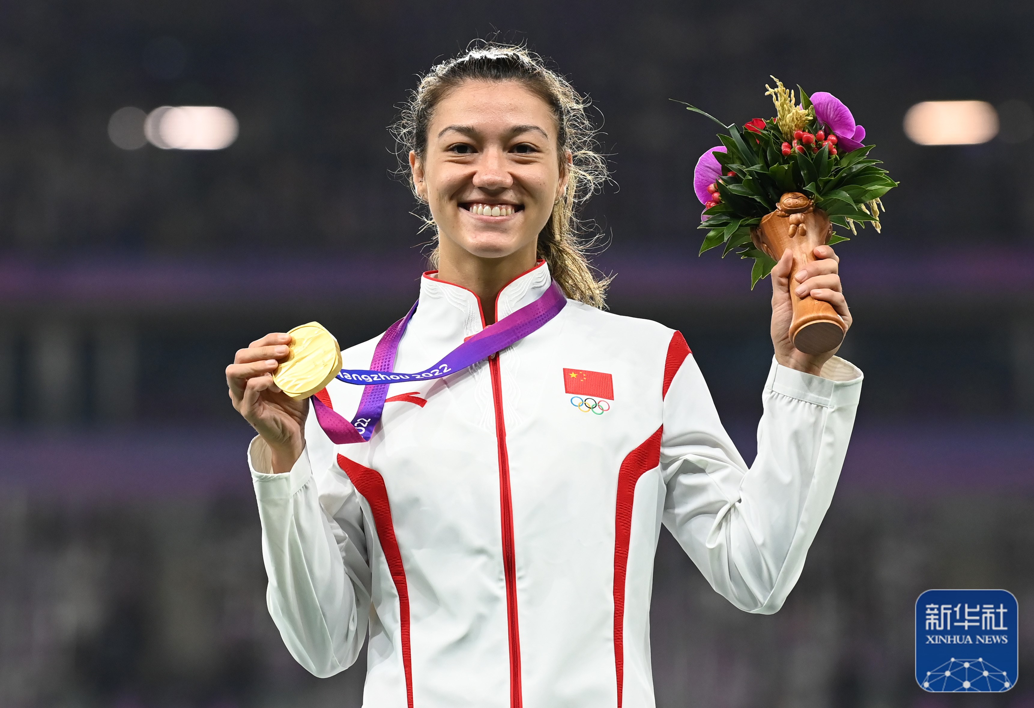 杭州亚运会丨郑妮娜力获女子七项全能冠军