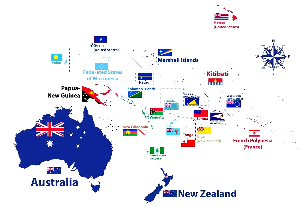 大洋洲:面积最小,地广人稀的大洲