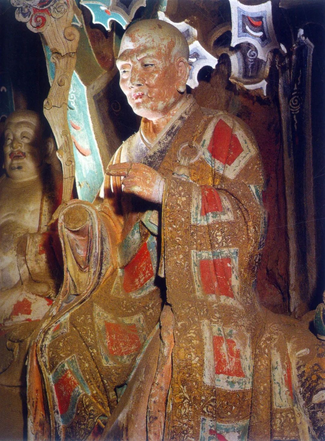 繁峙公主寺被盗前的明代彩塑