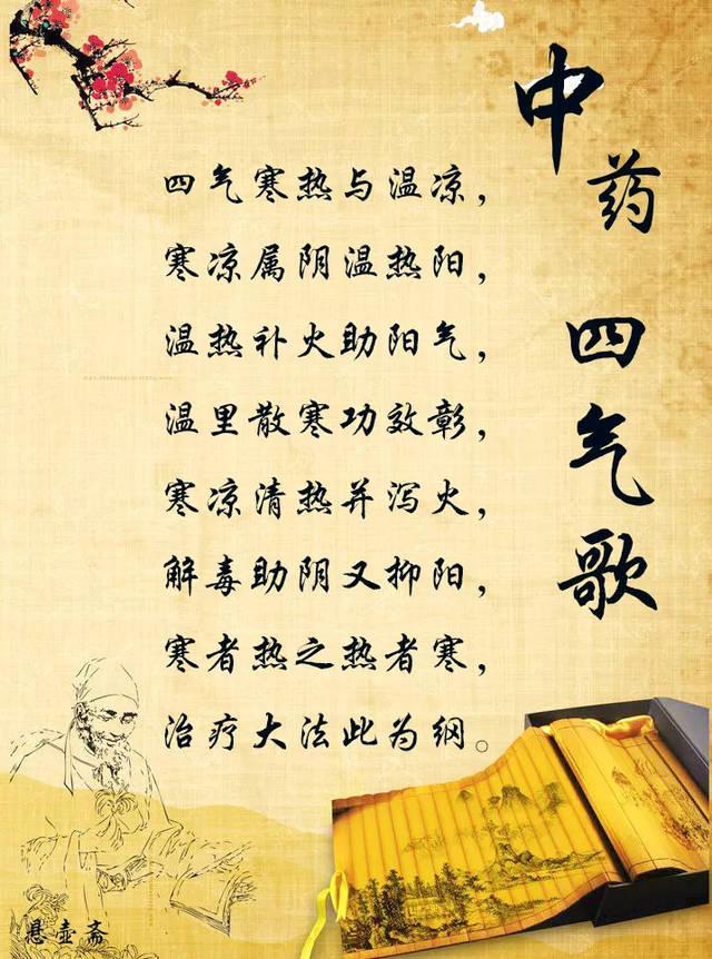 什么是中药的四气五味?