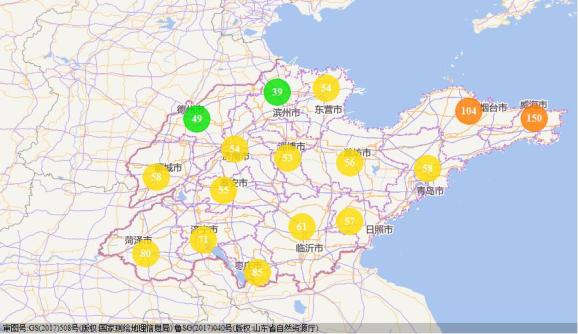 山東省環境空氣質量形勢預報(2022年11月26日—12月4日)