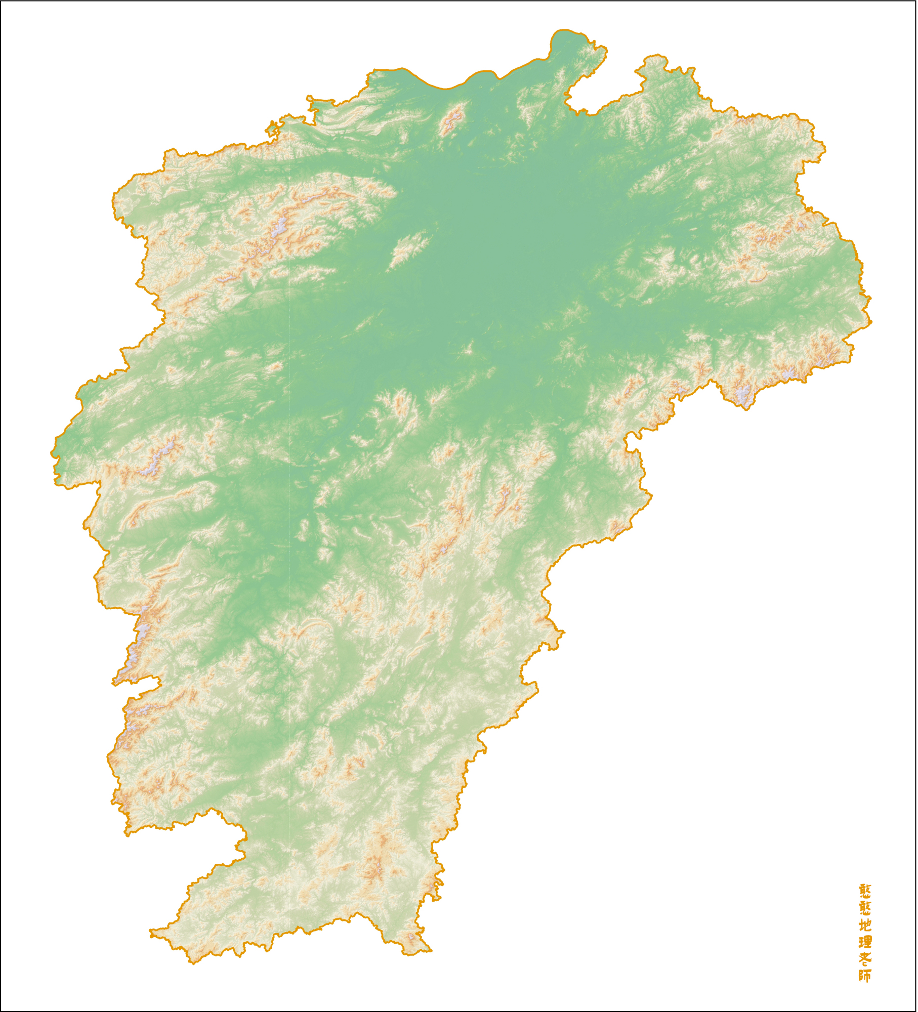 华东地区(沪苏浙皖闽赣鲁台)地形