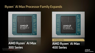 x86首次冲上192GB！AMD锐龙AI Max 400发布：最高5.2GHz