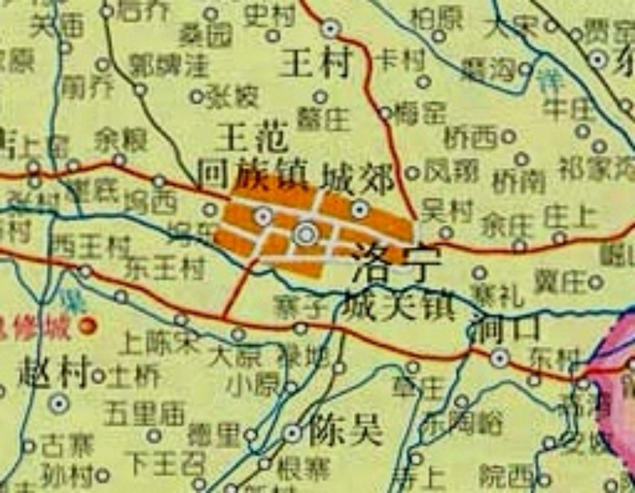 图 6:洛宁县区域地图