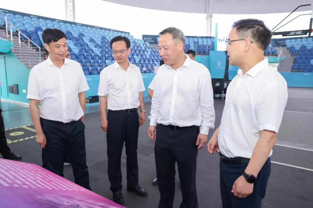 副省长李岩益来德清调研亚运筹办工作