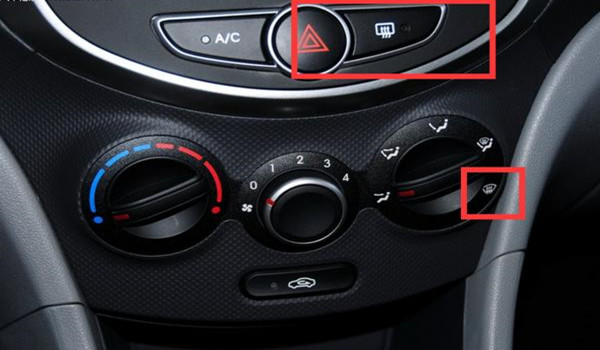 汽车空调开关标志是什么?