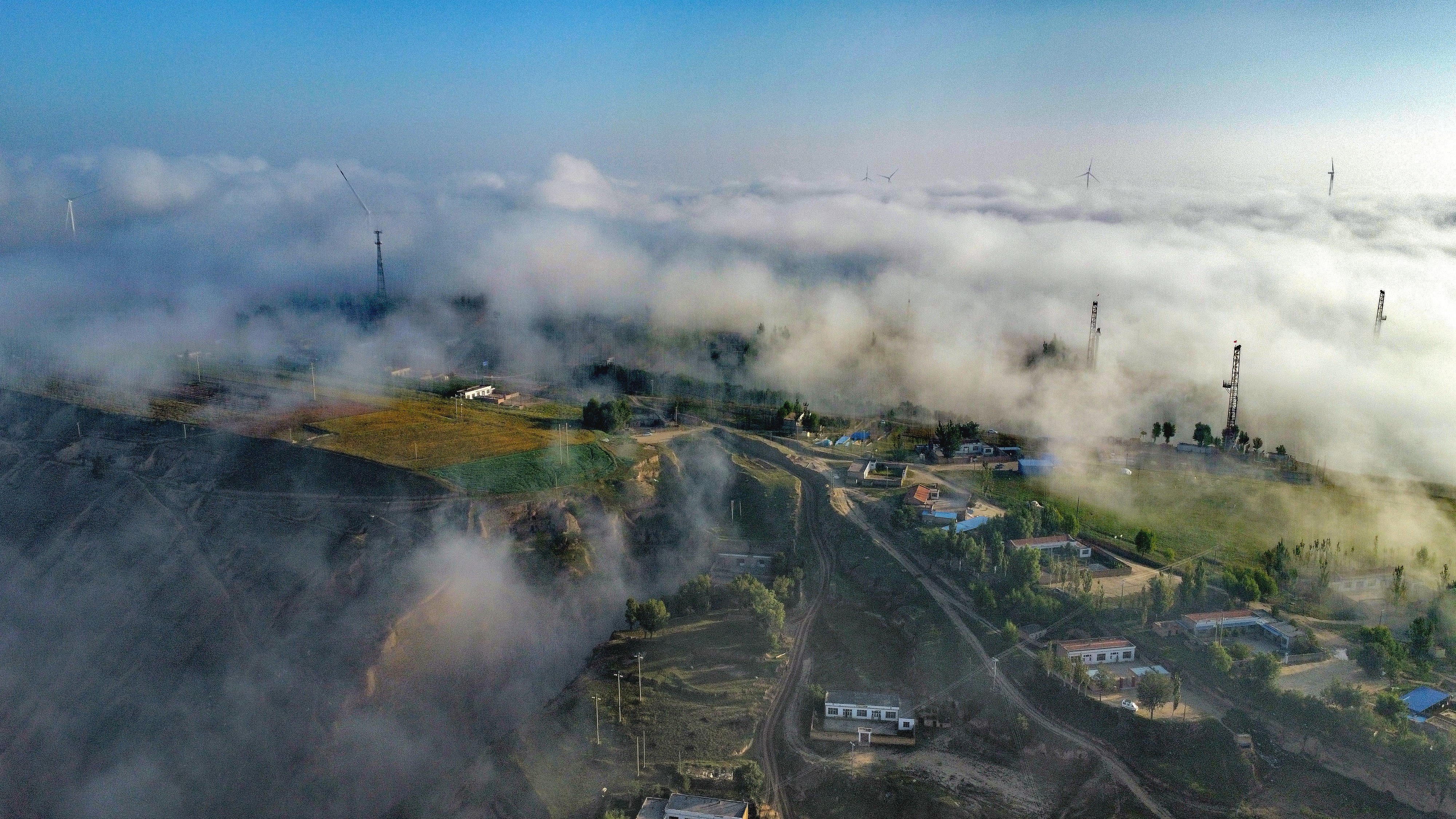 「航拍榆林」粗犷,豪迈,纯朴的黄土高原大自然的鬼斧神工