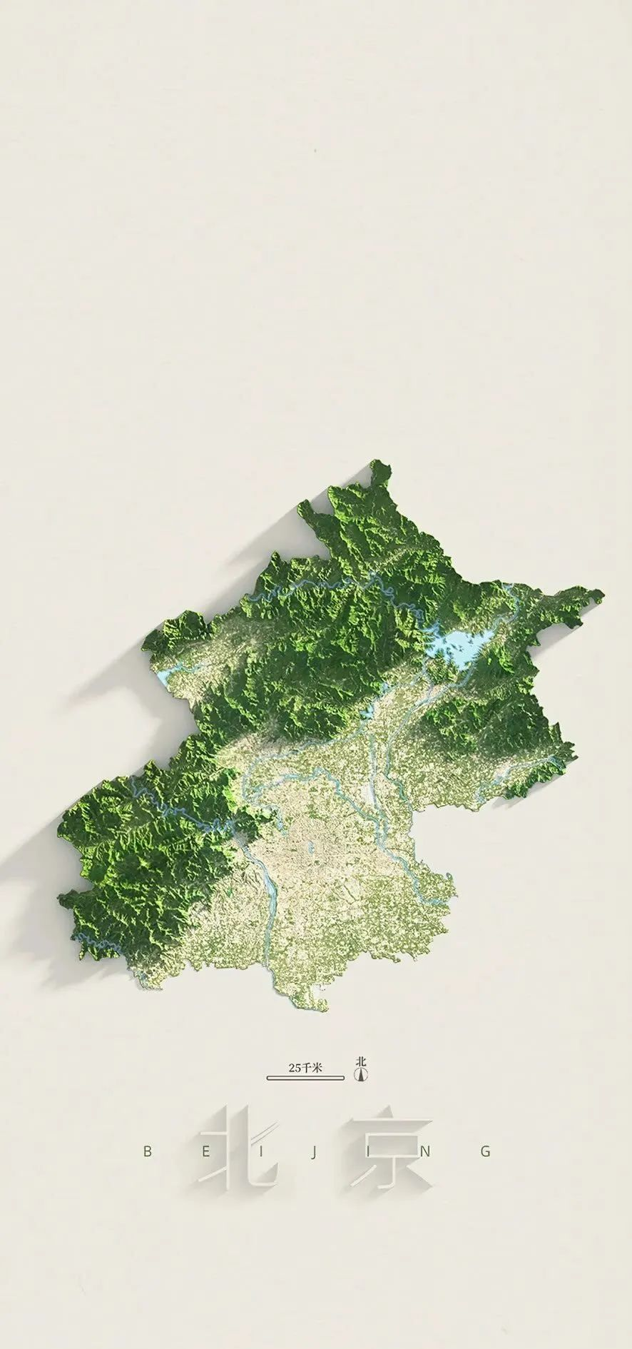 中国各省地理地图高清手机壁纸精选