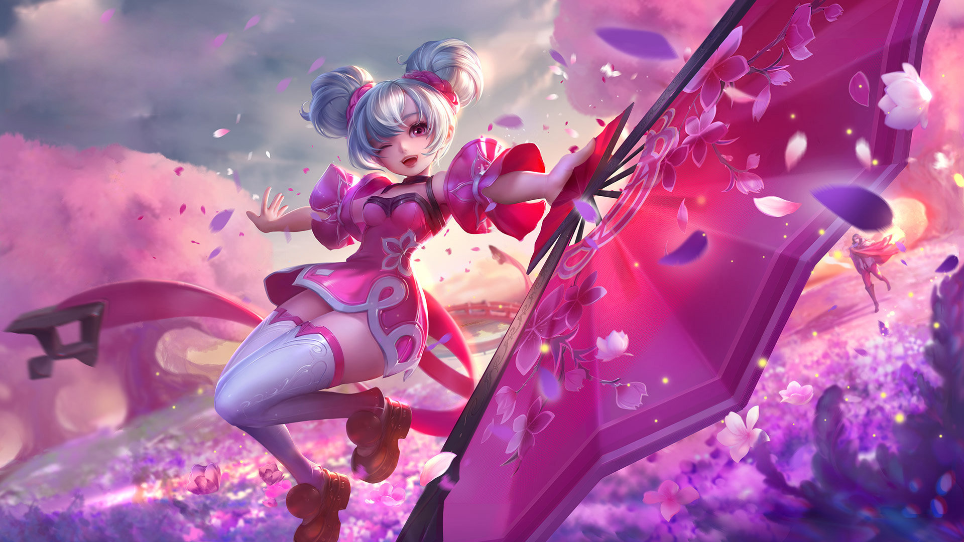 再烦,我就打你哦~ 小乔:恋爱和战斗,都要勇往直前,壮哉我大诺克萨斯!