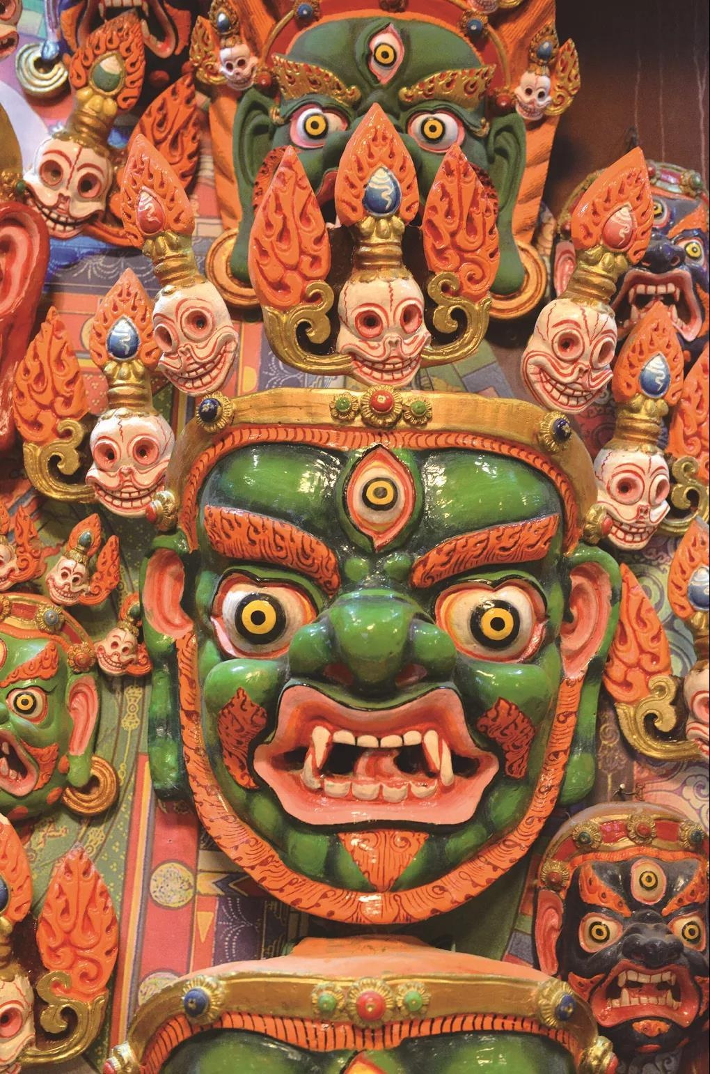 潘鲁生:每日一物|四川新龙藏式药泥面具