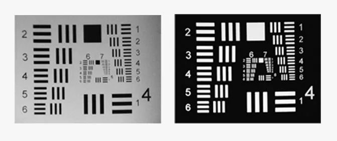 usaf 1951分辨率测试靶:测量光学系统分辨率