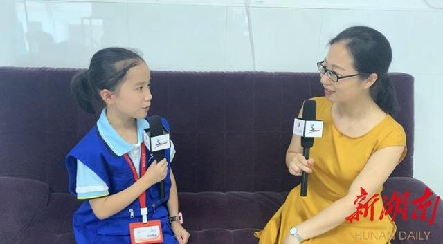 衡阳市衡州小学开展"我的校园"体验采访活动