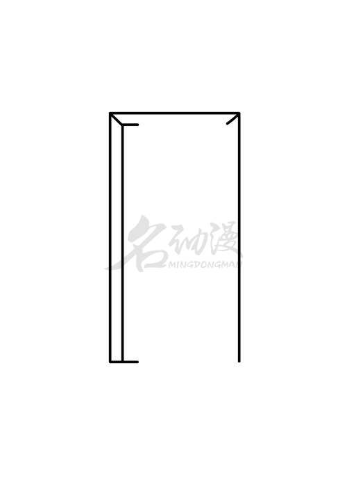 初学者画门步骤图
