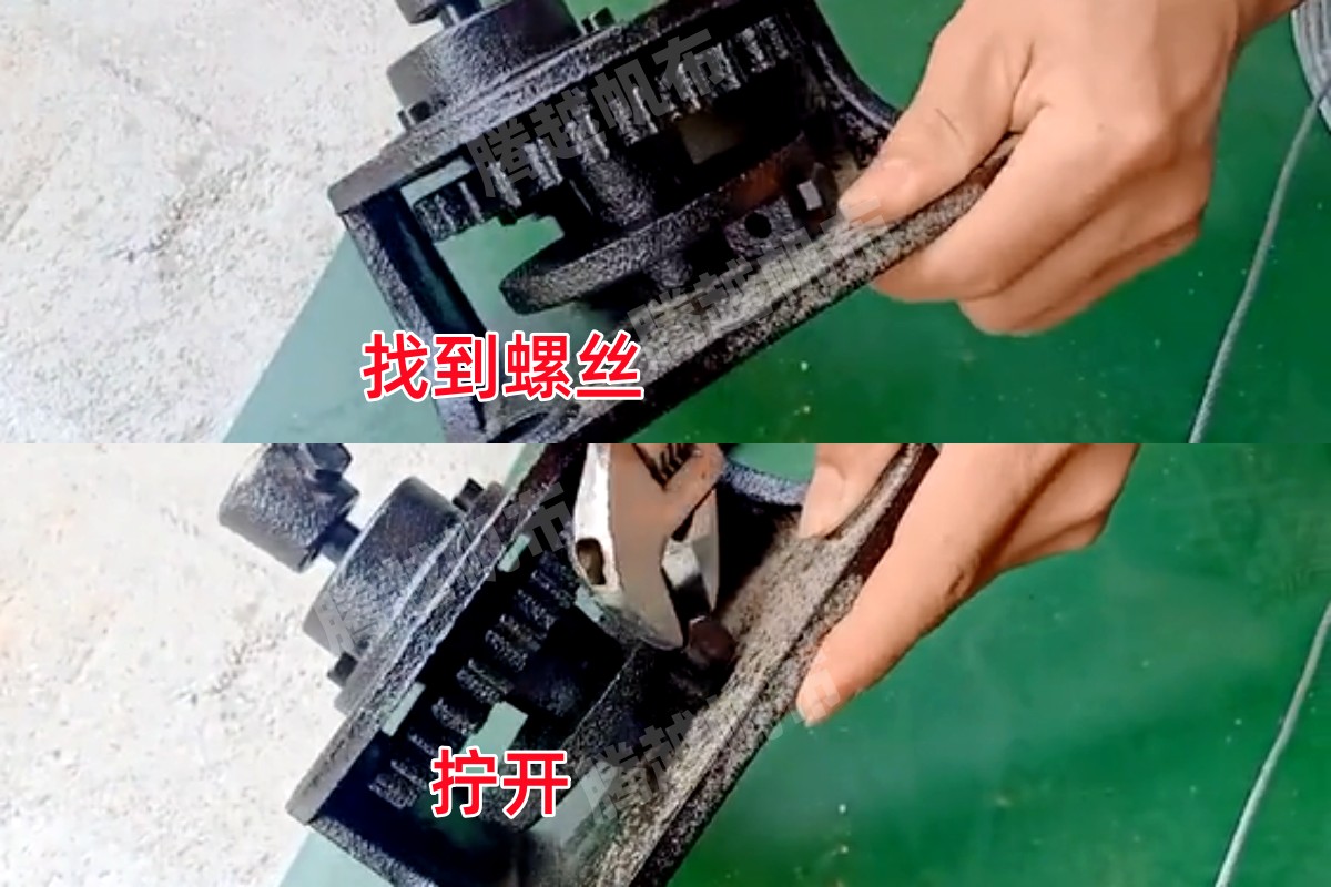 猪场手动卷帘机安装方法教程,养殖场畜牧业挡风升降卷帘怎么安装