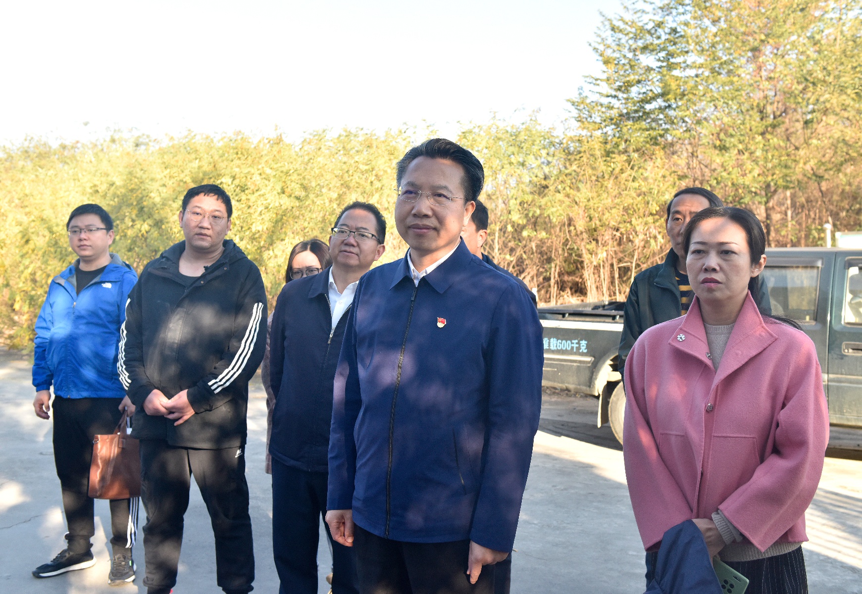 许军峰副市长调研推动东华山山地公园项目工作