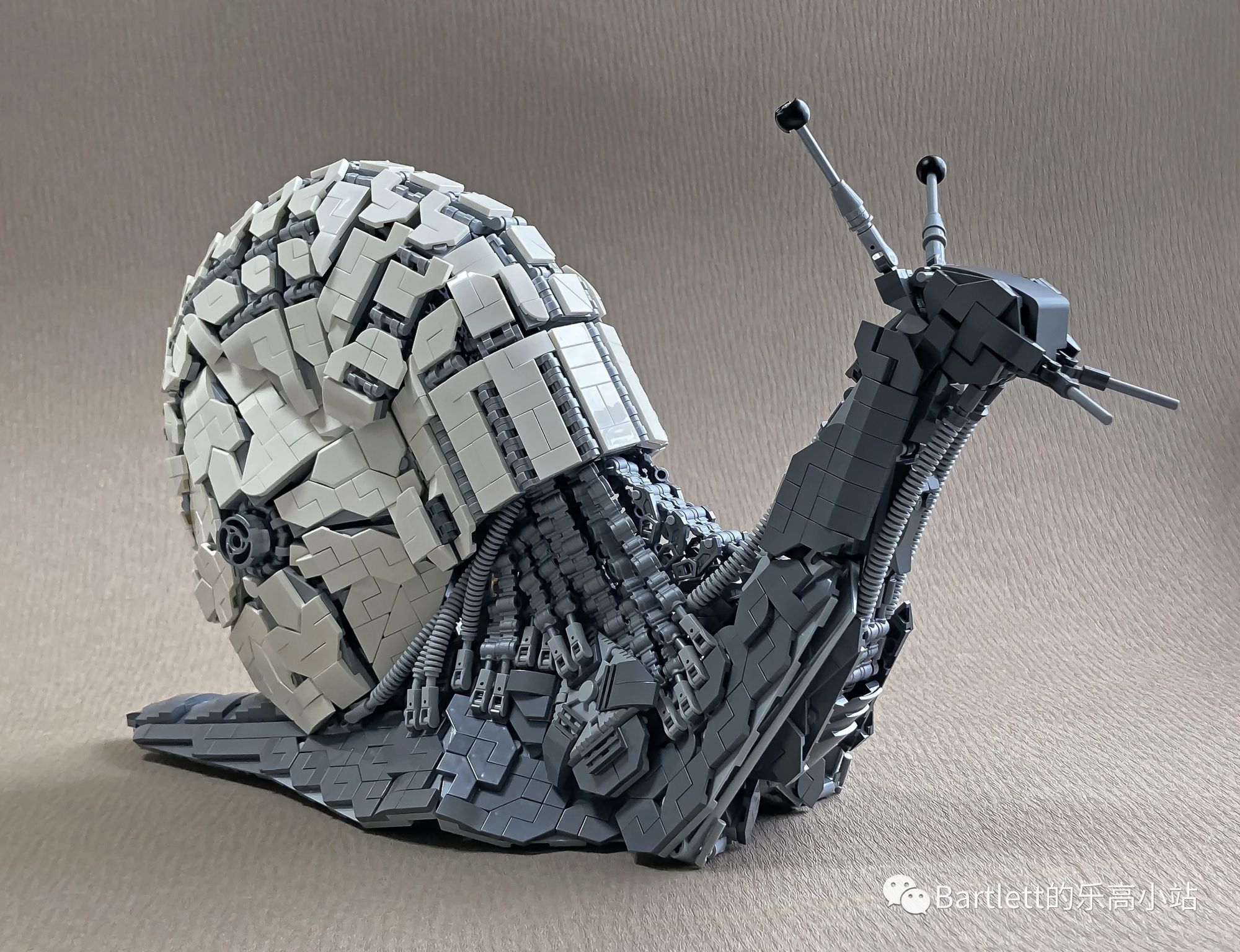 来自日本玩家mitsuru nikaido的作品～机械蜗牛